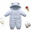 Detská kombinéza - Čierna a červená detská kombinéza 70 NAVY BLUE (Cool Club Winter Ski Skida 116 červená)
