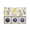 English Soap Sada mydiel 3 x 100 g Anglická levanduľa