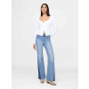 Dámske džínsy '70s flare high rise patched GAP|30LONG