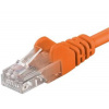 PremiumCord sputp050E Patch, UTP RJ45-RJ45 level 5e, 5m, oranžový