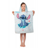 JERRY FABRICS Pončo Lilo a Stitch Blue Bavlna - Froté, 50/115 cm