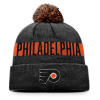 Fanatics Pánska zimná čiapka Philadelphia Flyers Fundamental Beanie Cuff with Pom