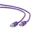 GEMBIRD kabel patchcord Cat5e UTP 1m, fialový PP12-1M/V