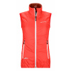 Ortovox dámska vesta Swisswool Piz Grisch Vest W | farba: coral, veľkosť: L