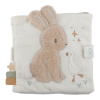 Little Dutch Textilná knižka s aktivitami Newborn Naturals