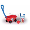 Vozík na ťahanie Spidey Spiderman Garnished Beach Cart Smoby s vedro setom od 18 mes