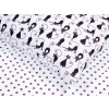 Dreamy Linens Obliečky bavlnené Mačky a Tlapky