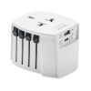 MUV USB A/C Cestovný adaptér, biela