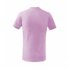 Tričko detské Malfini Basic - svetlo fialové, 134