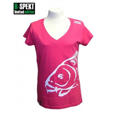 R-SPEKT Tričko Lady Carper Ružové Veľkosť M