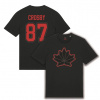 Kanada - Sidney Crosby Hokejové Tričko-čierne Dámske XL