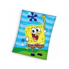 Carbotex Dětská fleecová deka Sponge Bob Zábava v Moři 130x170 cm