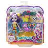 Mattel ENCHANTIMALS Sunshine Beach rodinka lemurů Lorinda Lemur HRX86