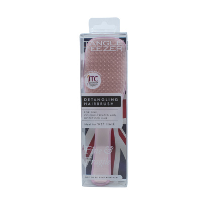 Tangle Teezer The Wet Detangler Fine & Fragile Hairbrush Pink Dust