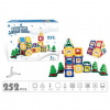 Velká sada kostek Buckle Building Blocks z 252 dílů