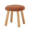 Bloomingville Stolička/taburet AKSEL V.29cm hnedá
