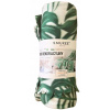 Prikrývka na posteľ - Slimee Polyesterova prikrývka 170 x 130 cm biela, odtiene zelenej (Dekoratívne prikrývky slizu 170 x 130 cm monštrum)