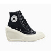 Converse Women's Chuck 70 De Luxe Wedge Heeled Sandals 001-Black/Bla 7 (41)