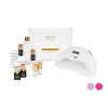 Sada STARNAILS Elite Line Starter Set + UV/LED S7 - modelácia gél lakom s UV lampou