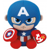 Ty 41189 - Marvel Captain America Plüschfigur - 15 cm