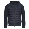 Tommy Hilfiger Bundy MIX MEDIA FZ HOODIE Námornícka modrá