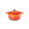 Le creuset Signature hrniec okrúhly 20cm Farba: Oranžová