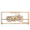 Ugears 2,5D drevené mechanické puzzle India Moto