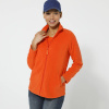 Fleecová bunda na zips oranžová 036 Blancheporte
