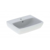 Geberit Selnova Square Umývadlo 50x42 cm, s 1 otvorom na batériu, s prepadom, biela 500.310.01.7