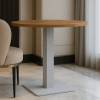 Interex design Stolová podnož PLEX / Šedá 730 mm