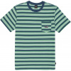 pánske tričko HUF JETT STRIPE KNIT Digital Teal L