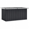 Multidom Záhradný úložný box antracitový 129x67x65 cm