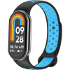 Eternico Sporty na Xiaomi Smart Band 8/9/10 solid black and blue APW-XMI8SP-SBB