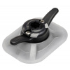 RAILBLAZA CLEATPORT RIBMOUNT Základňa a uväzovák v kombinácií šedý samolepiaci 03-4066-51