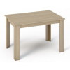 Casarredo Jedálenský stôl MANGA 120x80 sonoma