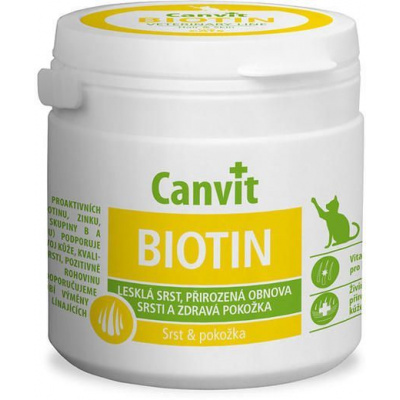 Canvit Biotin pre mačky 100g