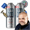 CARFIX 3v1 - 2x CHLADIVO PLYN PRE KLIMATIZÁCIU R134A + KABEL