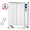 Oceľový panelový radiátor Rohnson 1500 W, biely, 580 x 585 x 80 mm