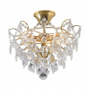 Stropné svietidlo, lampa - Marxlojd Crystal Crystal Plaf 3x40W Zlatý (Marxlojd Crystal Crystal Plaf 3x40W Zlatý)