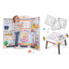 Set kreatívny stôl a škola pre škôlkárov Kid Creative Table Smoby s náučnými hrami a veľkoformátovými obrázkami