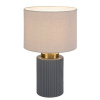 Rabalux 74045 stolná lampa Glovy, sivá