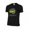 BENNON PROMACHER PREDATOR T-SHIRT GREEN / Bavlnené tričko s potlačou - čierna/zelená XXL