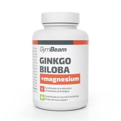 Ginkgo Biloba + Magnézium - GymBeam - 90 kaps., shadow