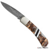 Kapesní nůž 719669 - Mini Damascus Folding Knife, Mammoth Molar