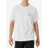 Bavlnené tričko Arcteryx Kragg SL Cotton Bird Word SS - white light/black