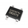 Usmerňovací mostík DB207S, 2A/1000V