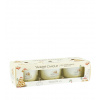 Yankee Candle Spun Sugar Flurries votívna sviečka v skle 3 x 37 g