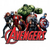 CUKROVÁ TLAČ jedlý obrázok na tortu Cukrová hmota Kapitán Avengers Hulk 34 + MENO