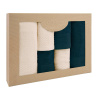 Darymex BAVLNENÉ UTERÁKY SOLANO SADA 2 KS 30X50 CM, 2 KS 50X90 CM, 2 KS 70X140 CM VIACFAREBNÁ