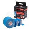 FIXAtape Sport Standard Kinesiology elastická tejpovacia páska modrá 5 cm x 5 m 1 páska na tejpovanie